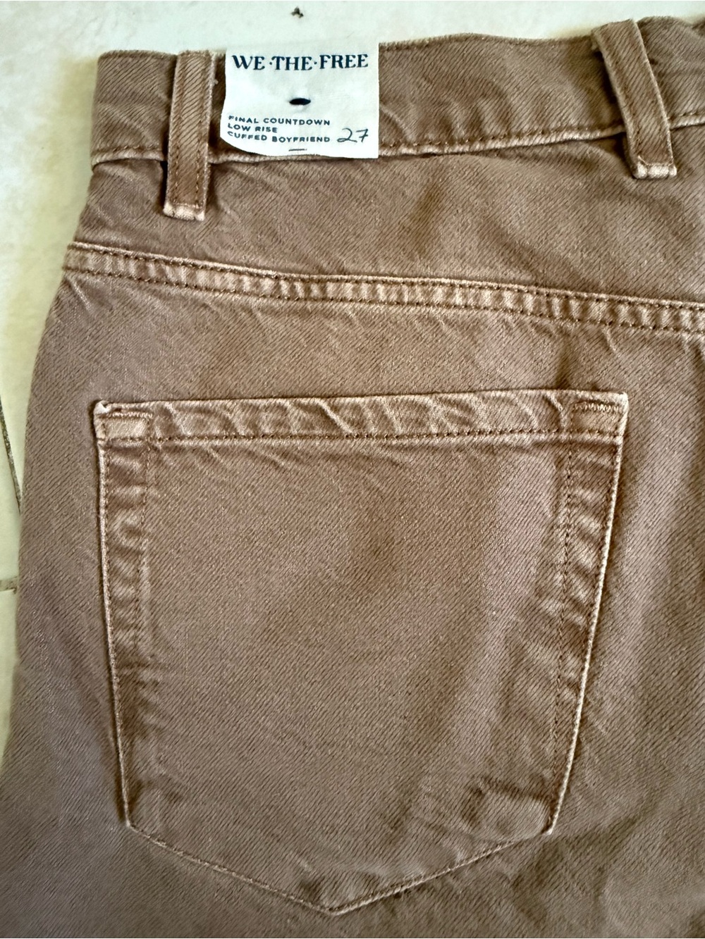 NWT We The Free Final Countdown pants in Tumbleweed - Picture 8 of 10